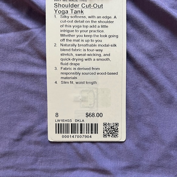 lululemon athletica Purple Tank Top - Picture 7 of 8